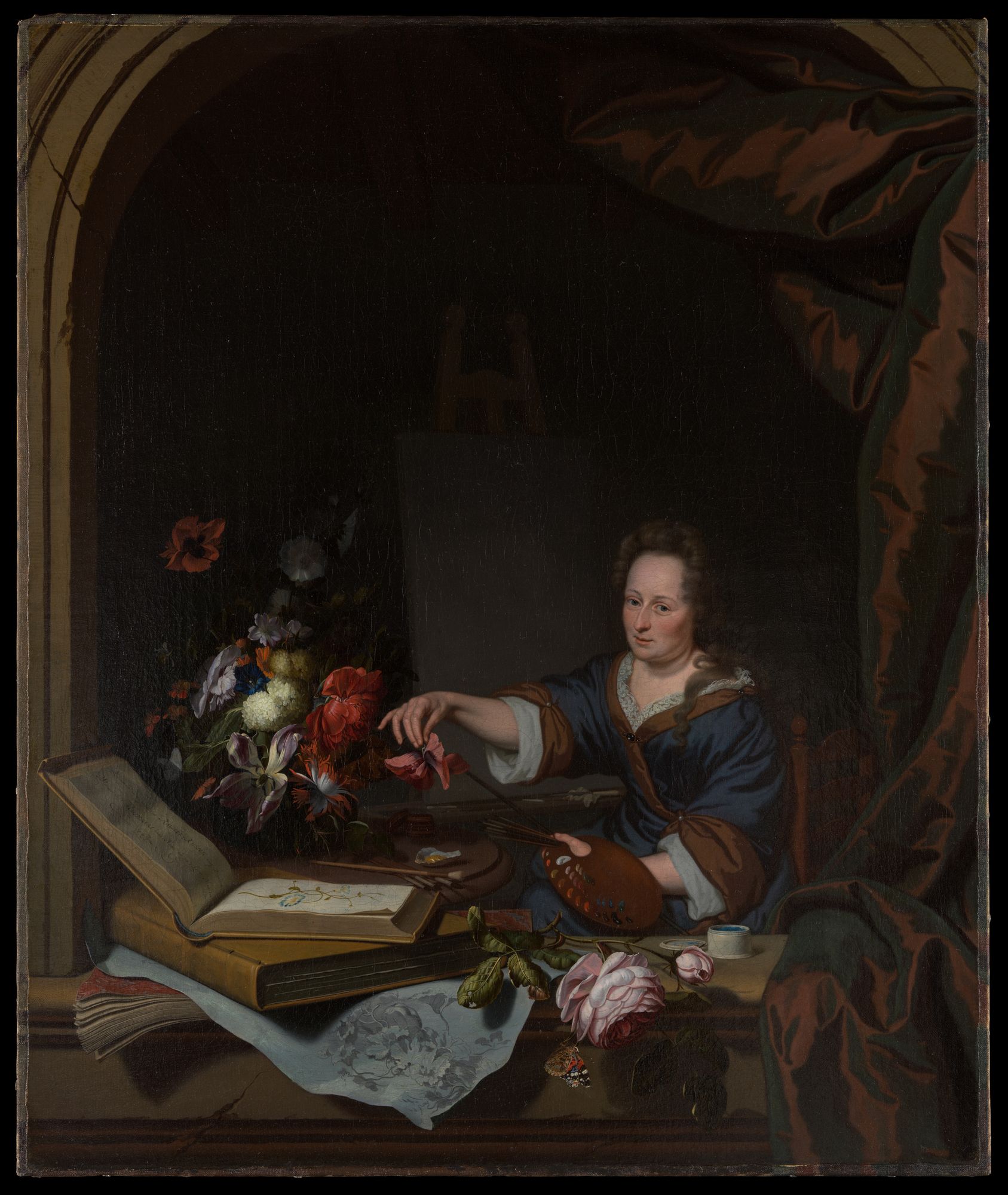 Rachel Ruysch (1664–1750) by Rachel Ruysch — Art Print. poster detail