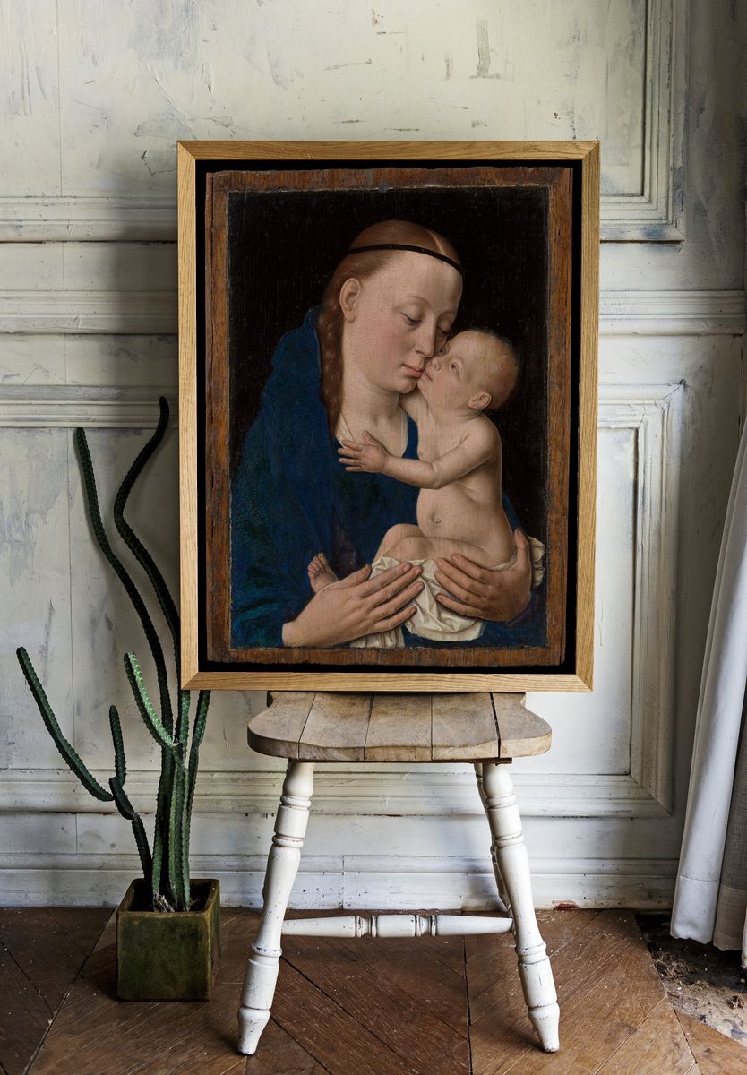 Virgin and Child by Dieric Bouts — Art Print. — room view 1