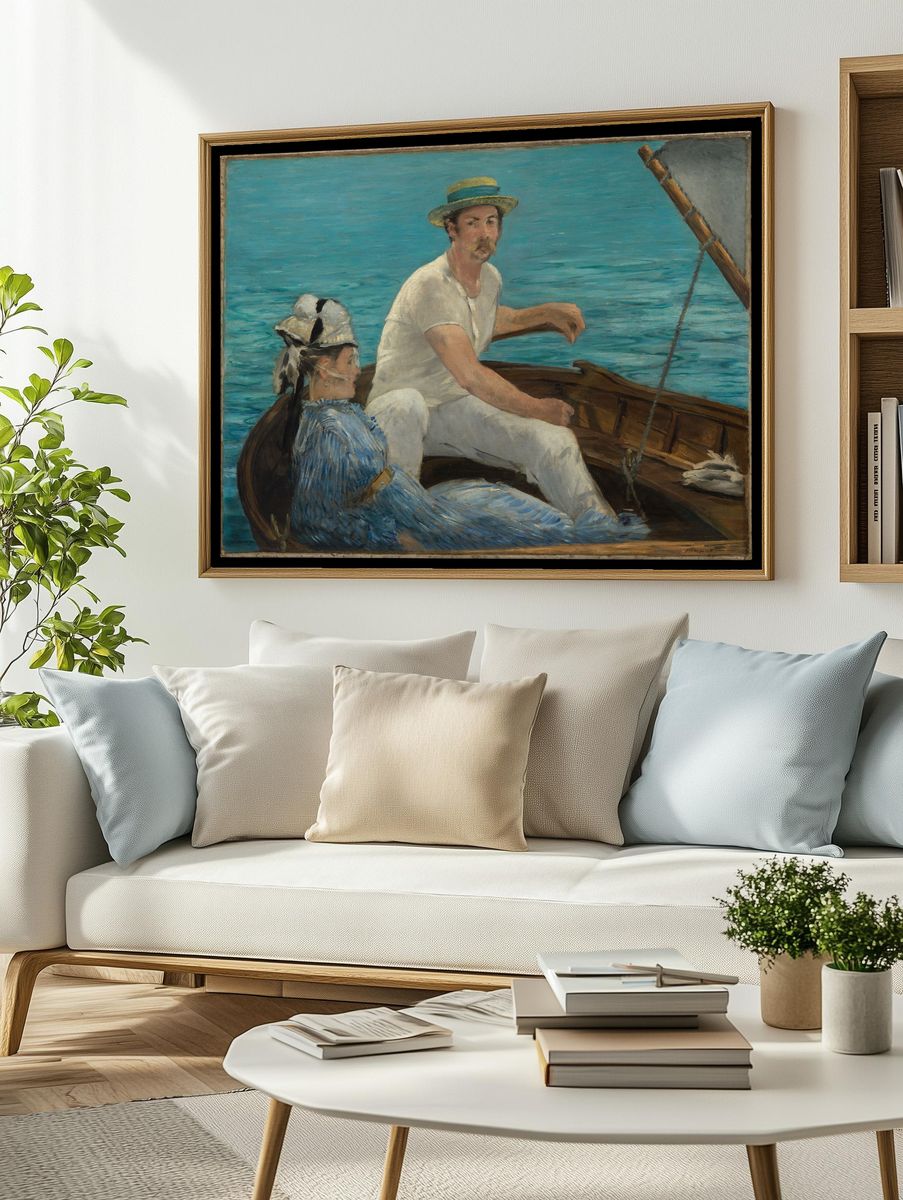 Boating by Edouard Manet — Art Print. — room view 2