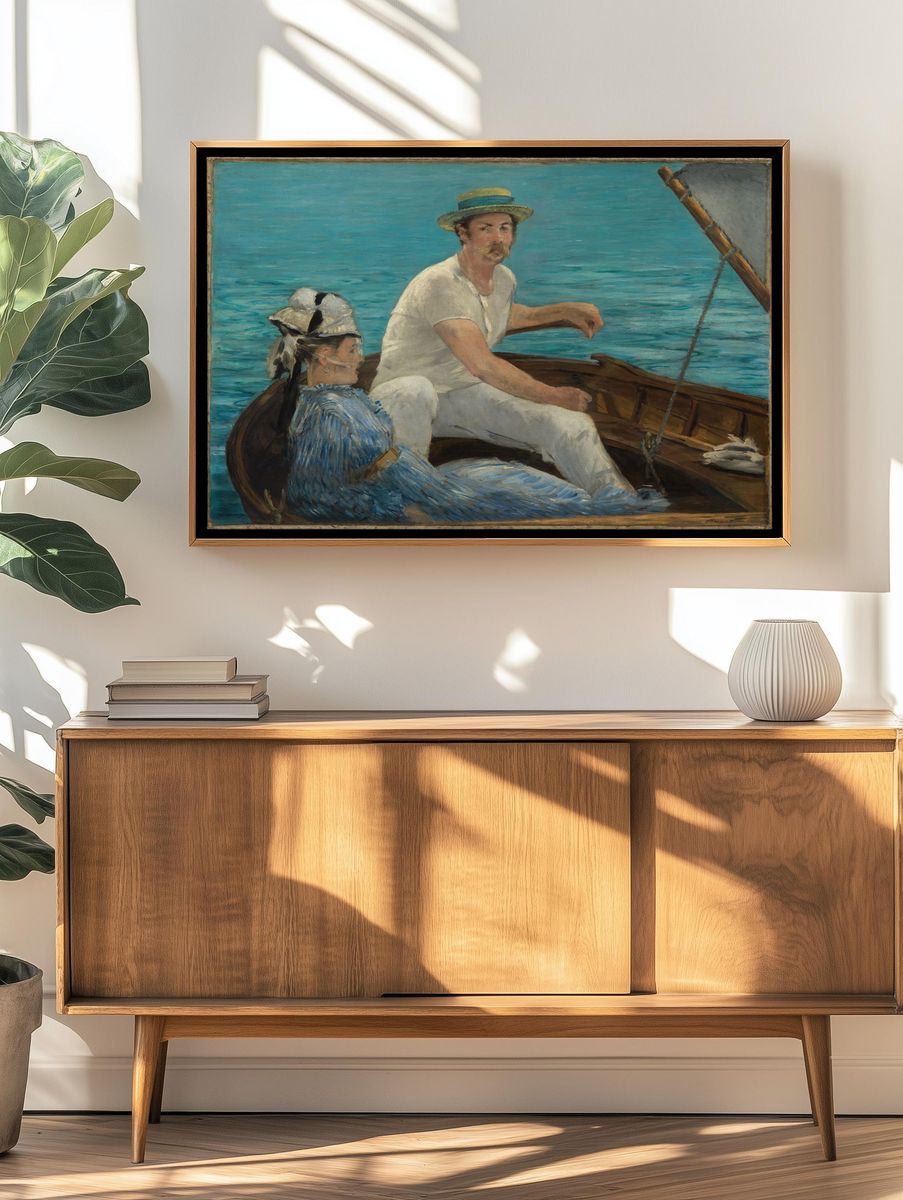 Boating by Edouard Manet — Art Print. — room view 3