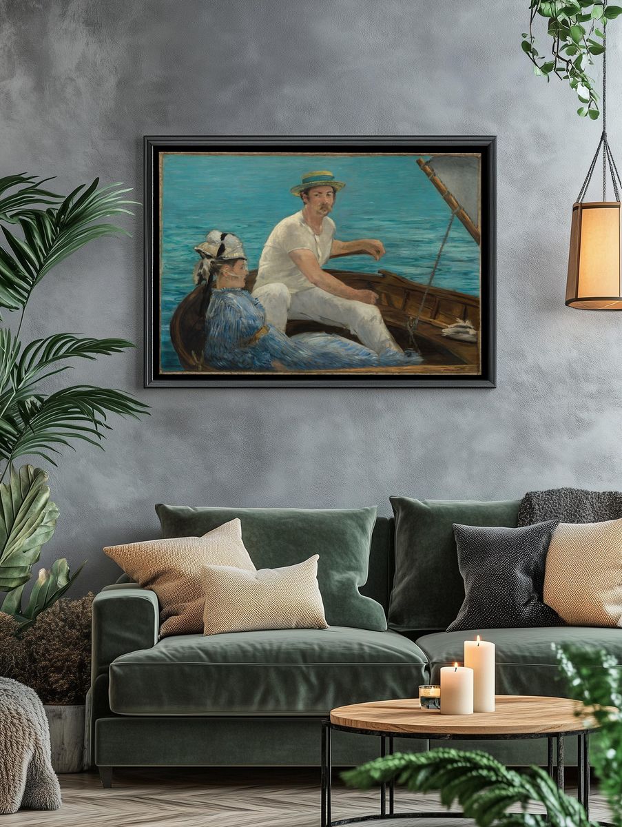 Boating by Edouard Manet — Art Print. — room view 4