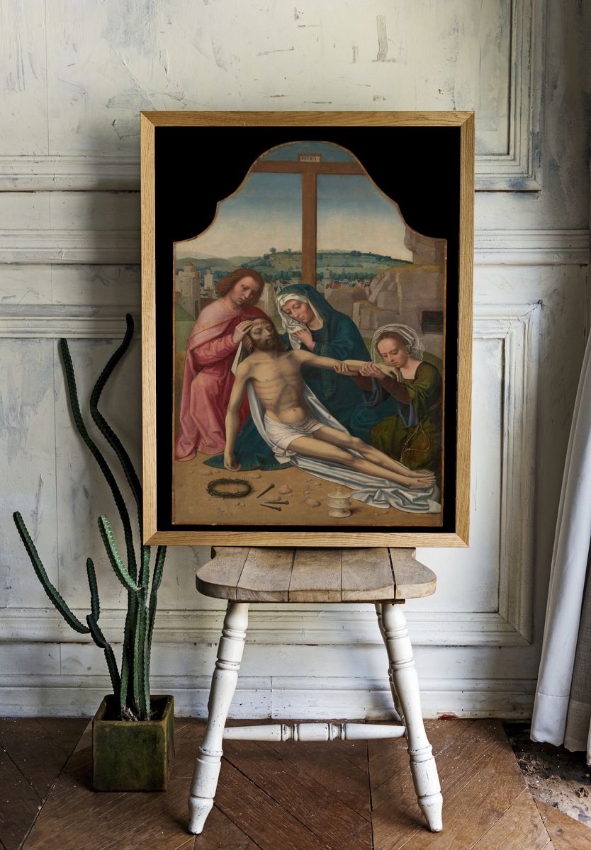 The Lamentation by Ambrosius Benson — Art Print room preview