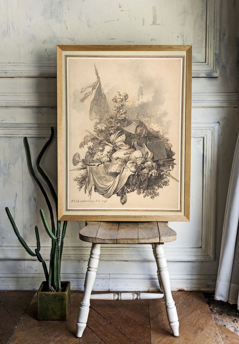 The House of York by Philippe Jacques de Loutherbourg — Art Print. — room view 1