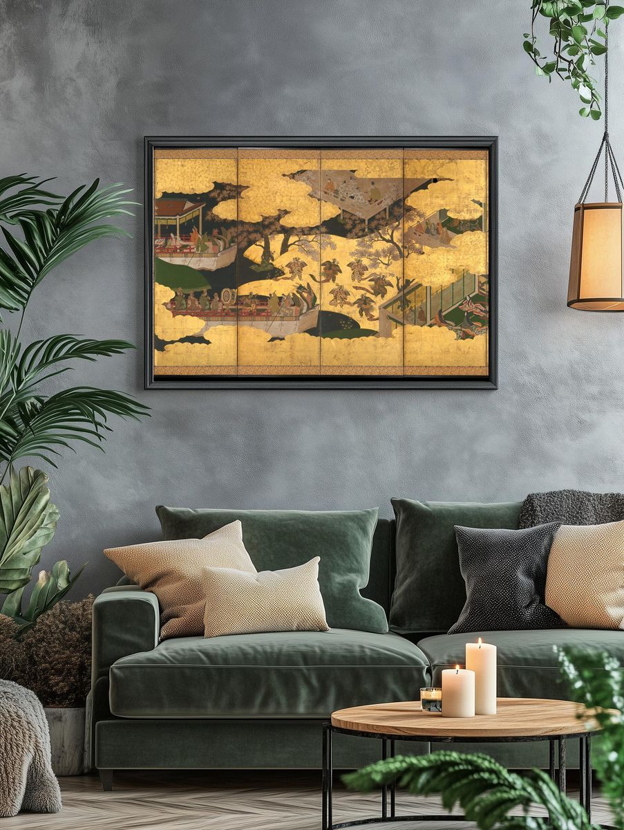 “Butterflies” by Tosa Mitsuyoshi — Art Print. — room view 4