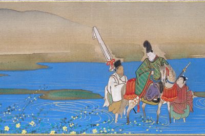 Six Jewel Rivers by Sakai Ōho — Art Print. poster print