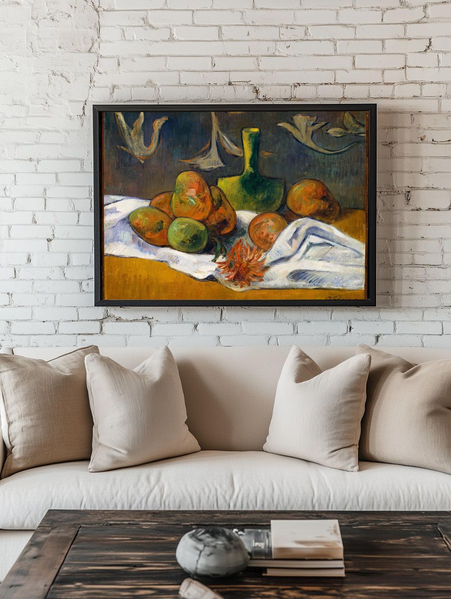 Still Life by Paul Gauguin — Art Print. — room view 1