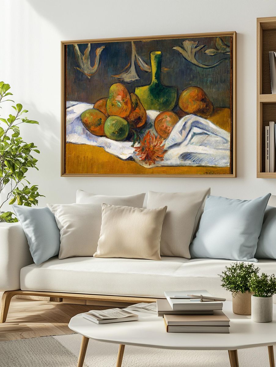 Still Life by Paul Gauguin — Art Print. — room view 2