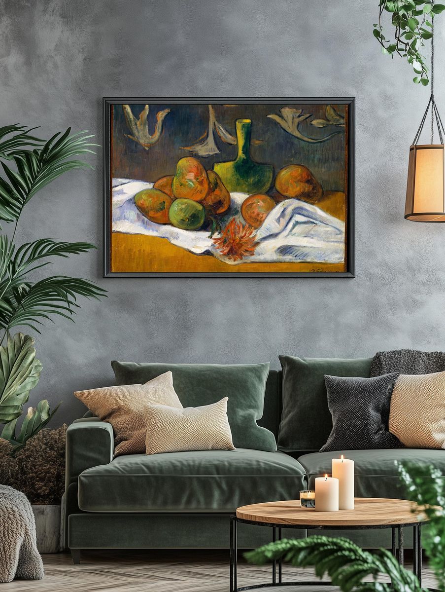 Still Life by Paul Gauguin — Art Print. — room view 4