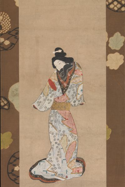Beauty of the Kanbun Era by flower still life — Art Print.