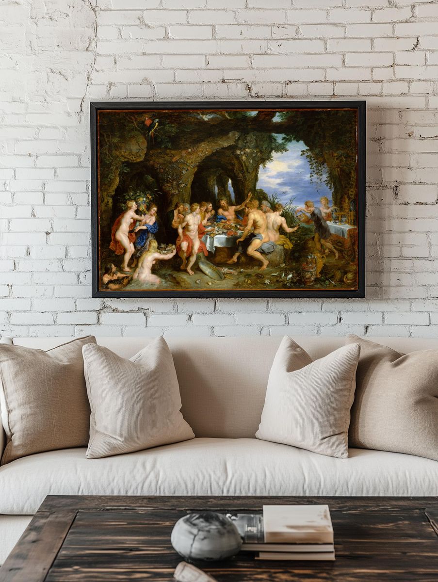 The Feast of Acheloüs by Peter Paul Rubens — Art Print. — room view 1