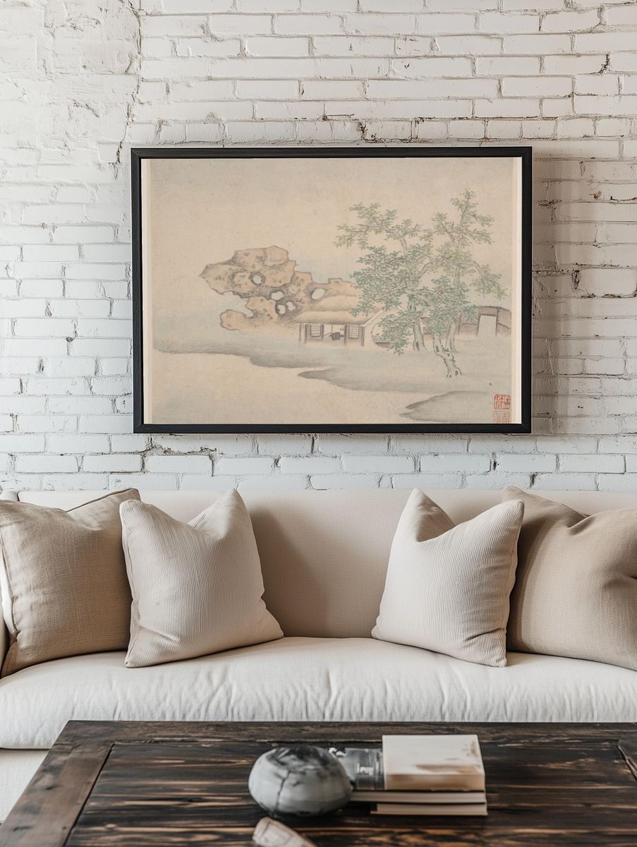 Landscapes by Fan Qi — Art Print. — room view 1