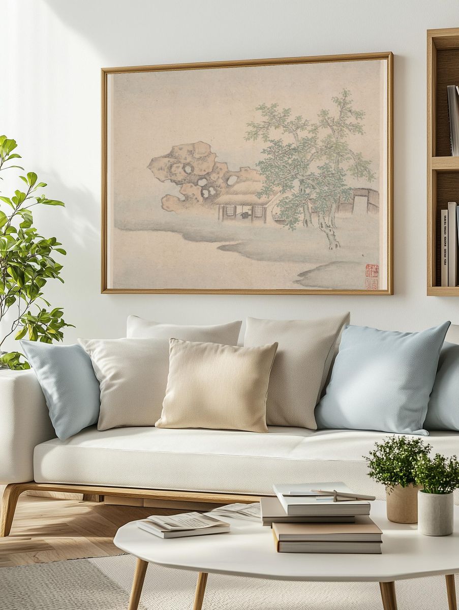 Landscapes by Fan Qi — Art Print. — room view 2
