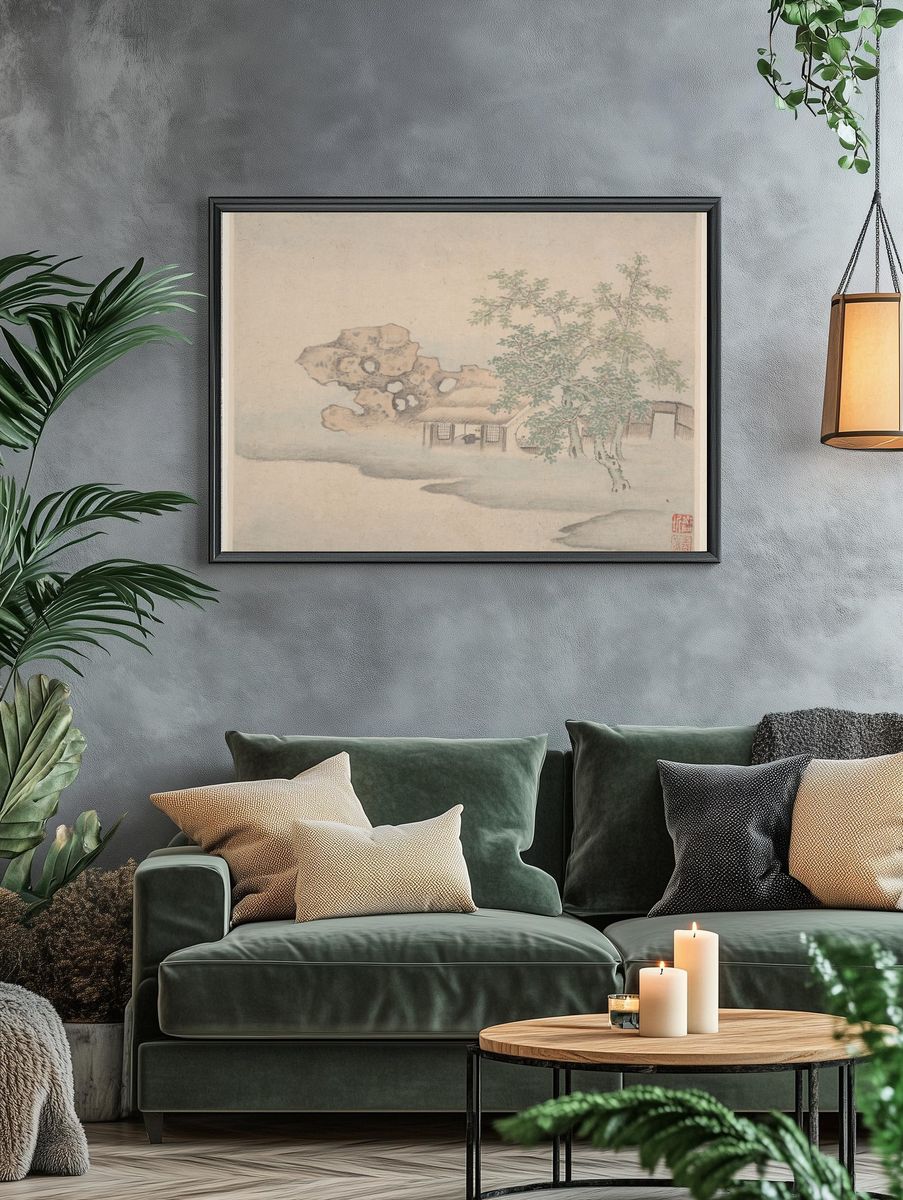Landscapes by Fan Qi — Art Print. — room view 4