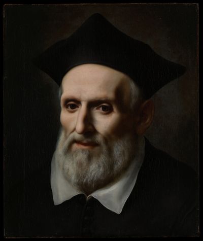 Saint Philip Neri (1515–1595) by Carlo Dolci — Art Print. poster