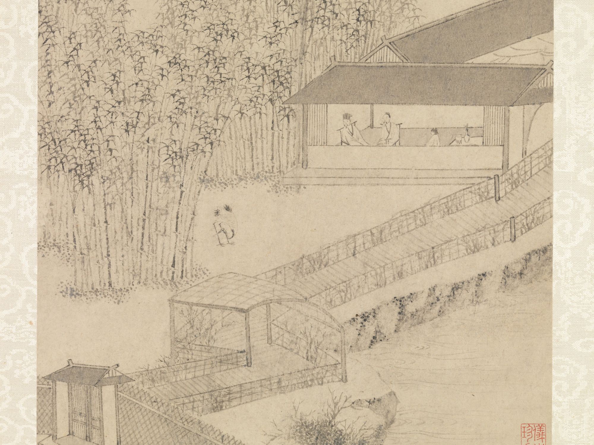Garden of the Inept Administrator by Wen Zhengming — Art Print. poster — fine-art art