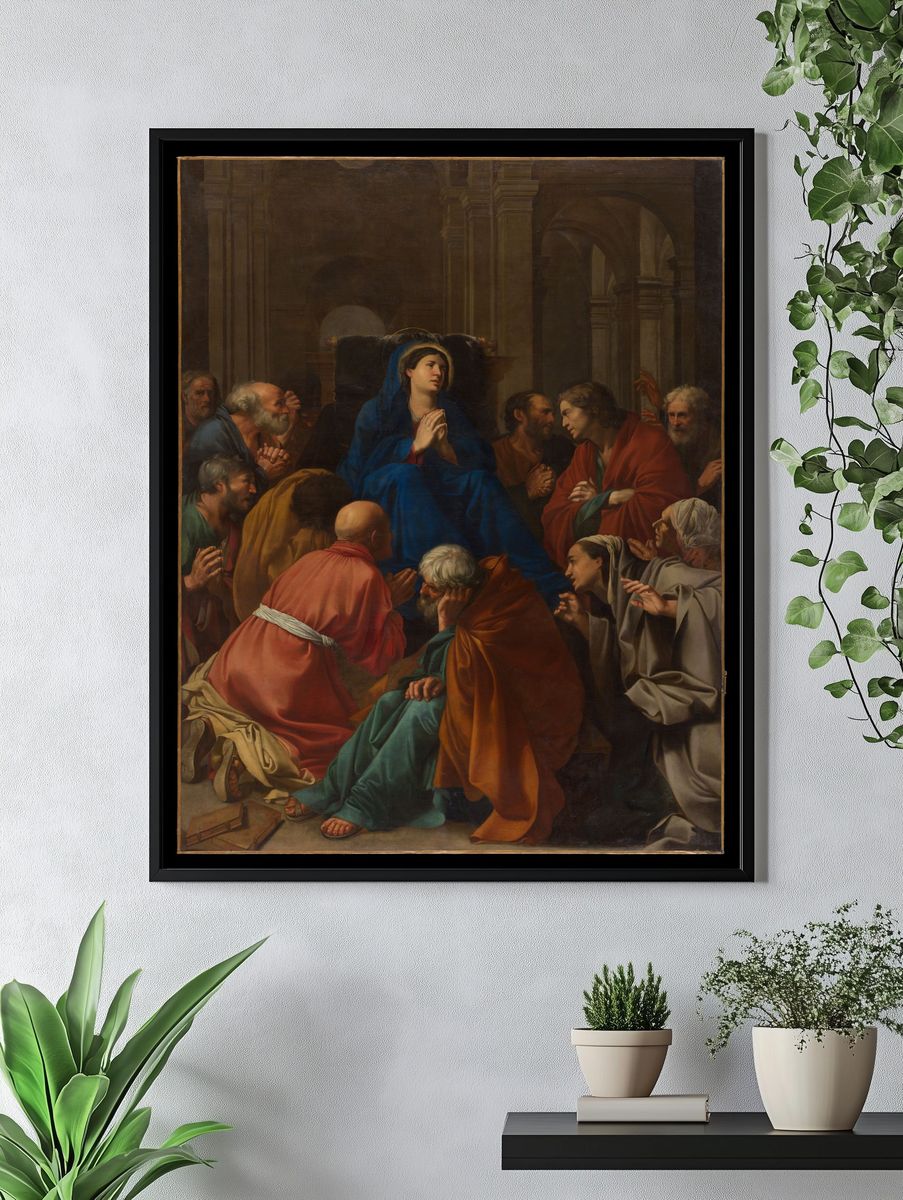The Dormition of the Virgin by Carlo Saraceni — Art Print. — room view 4
