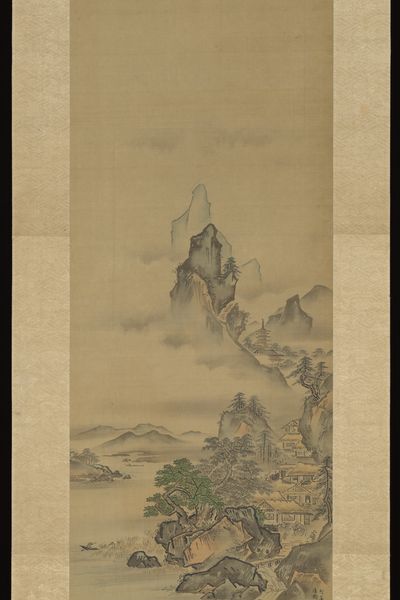 Mount Penglai with Eight Views of Xiao and Xiang by Kano Tansui Moritsune — Art Print. poster