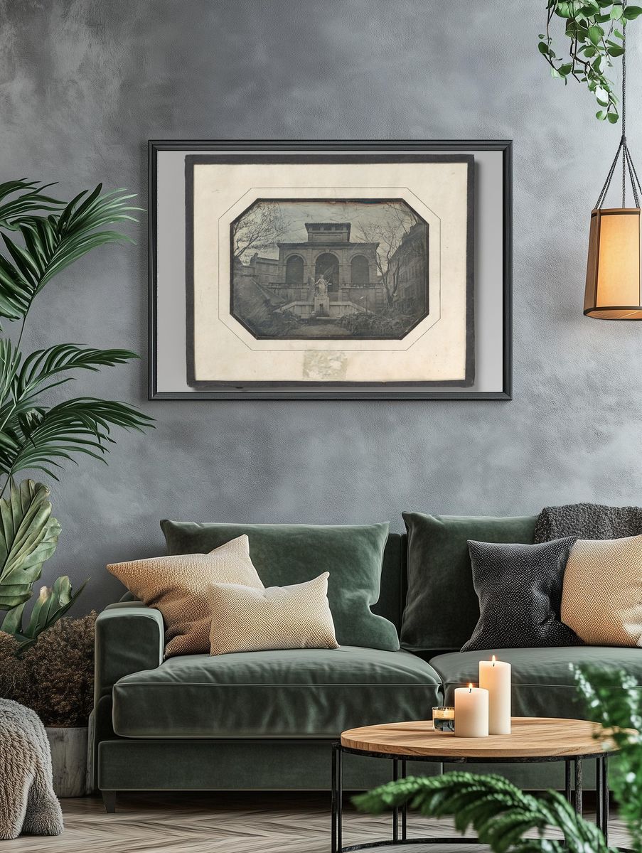Halle des Capucins, Marché aux Fleurs, Marseille, France by Unknown — Art Print. — room view 4