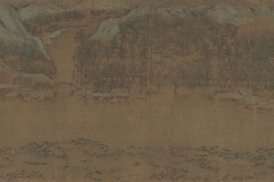 Fisherman's Lodge At Mount Xisai by Li Jie — Art Print.