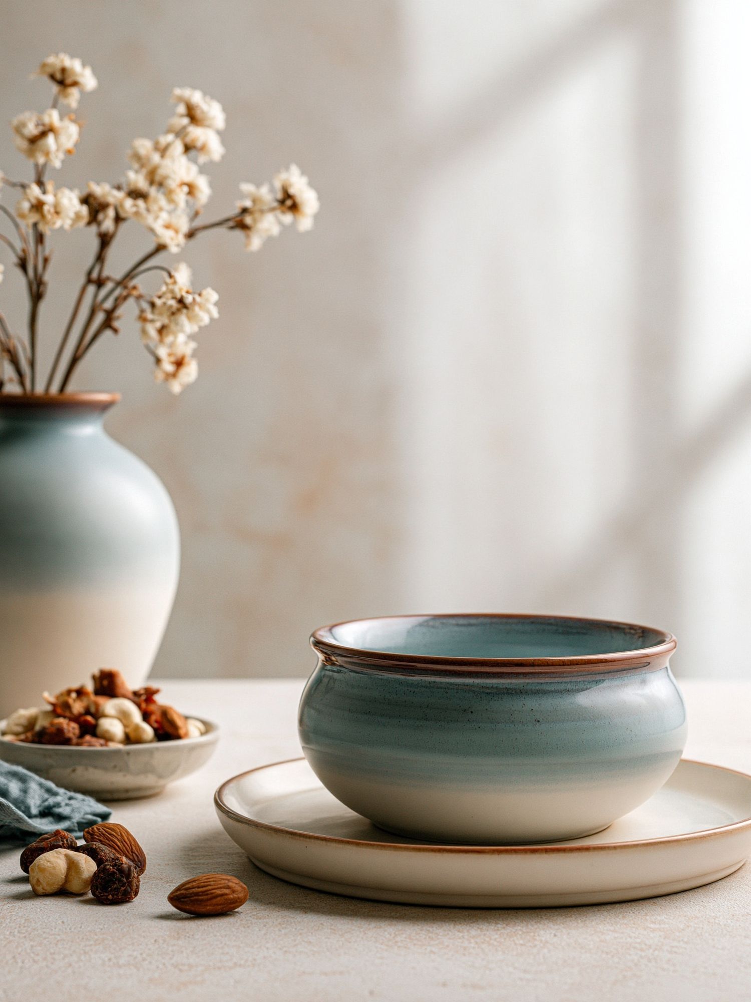 Serene Still Life Ceramic Poster. poster — photography art