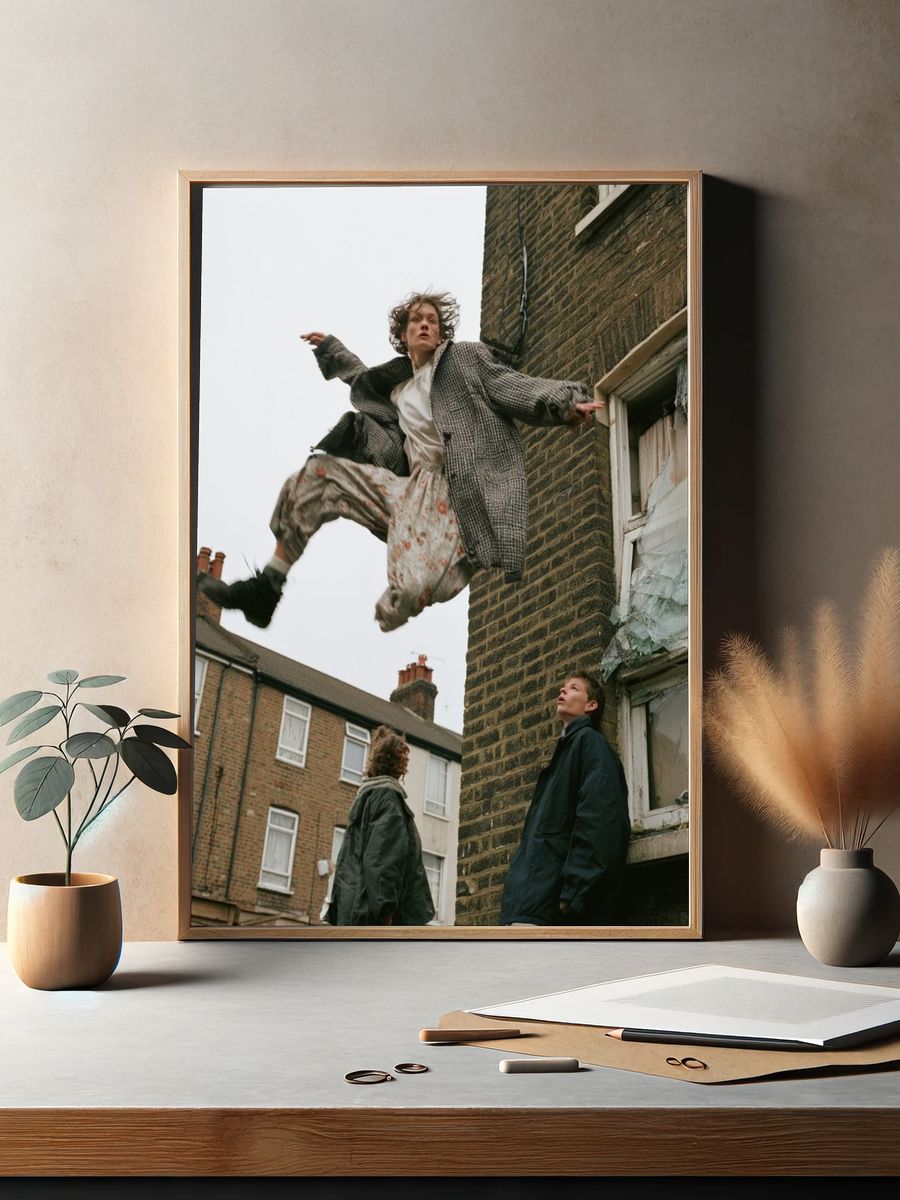 Urban Leap Street Photography Poster. — room view 2