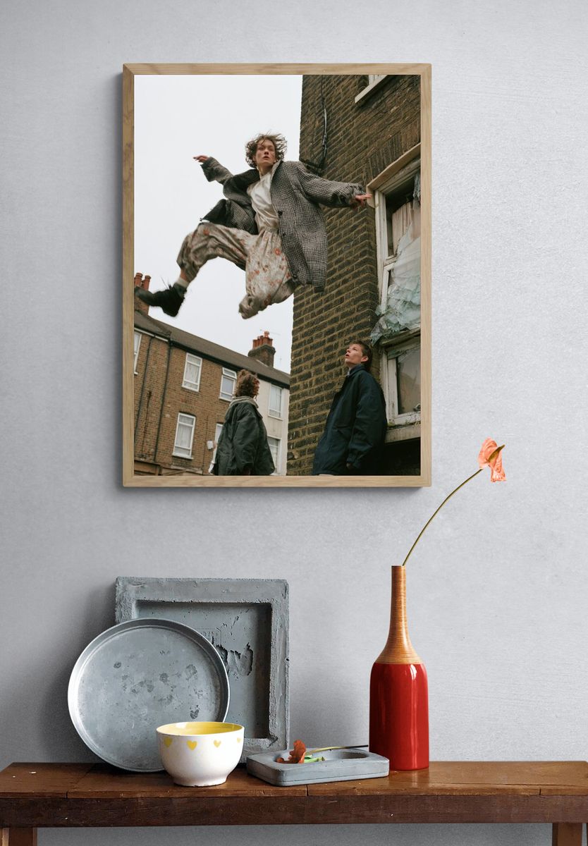 Urban Leap Street Photography Poster. — room view 3
