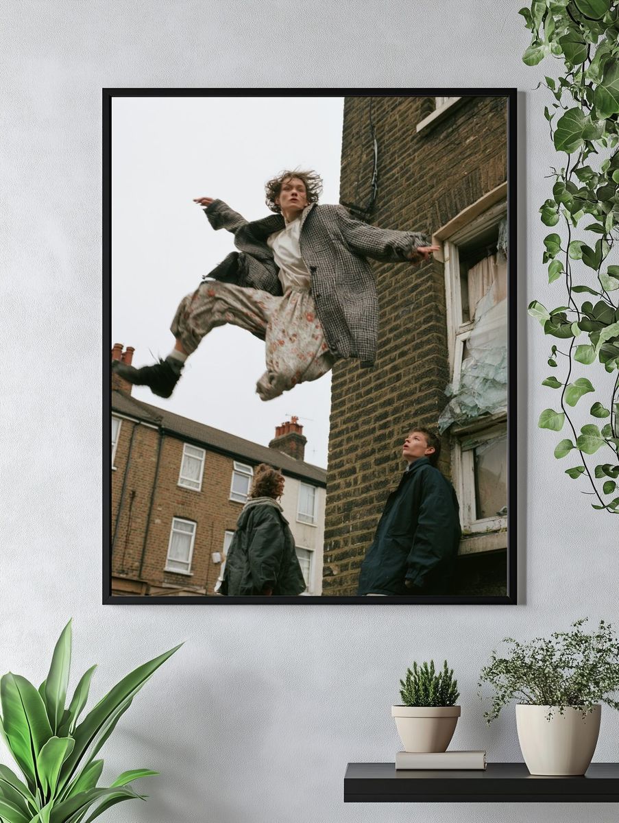 Urban Leap Street Photography Poster. — room view 4