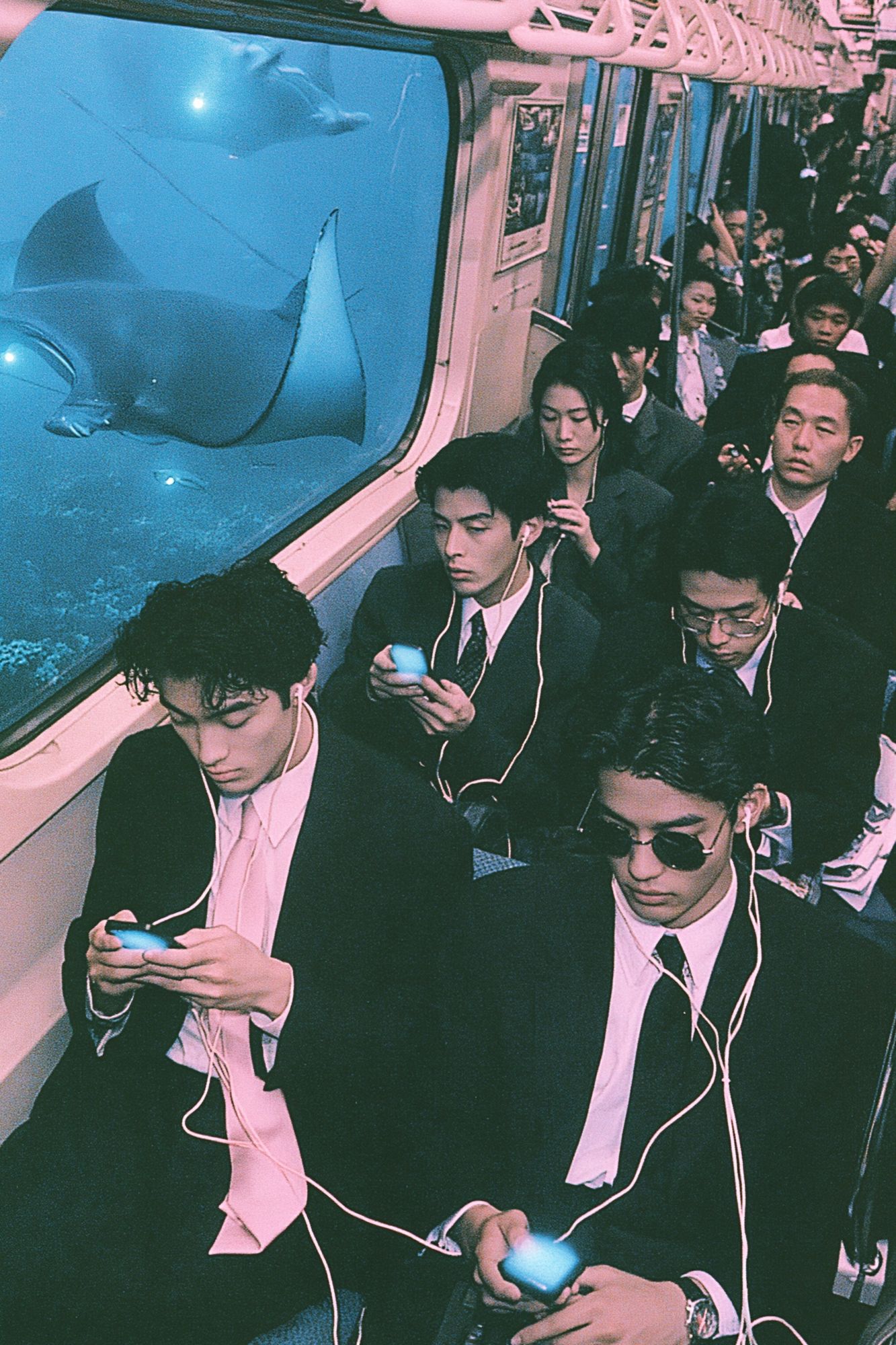 Subway Commute Photography Poster. poster — photography art