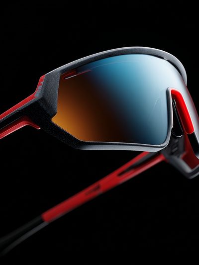 Sleek Sports Sunglasses Photography Poster. poster print