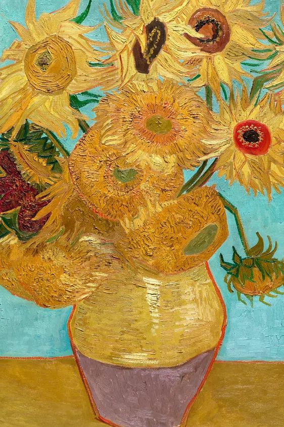 Sunflowers Still Life Poster. poster detail
