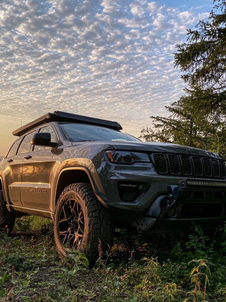 Off-Road SUV at Sunset Photography Poster. poster — photography art