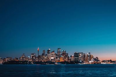 Sydney Skyline at Dusk — Photography Print. poster print