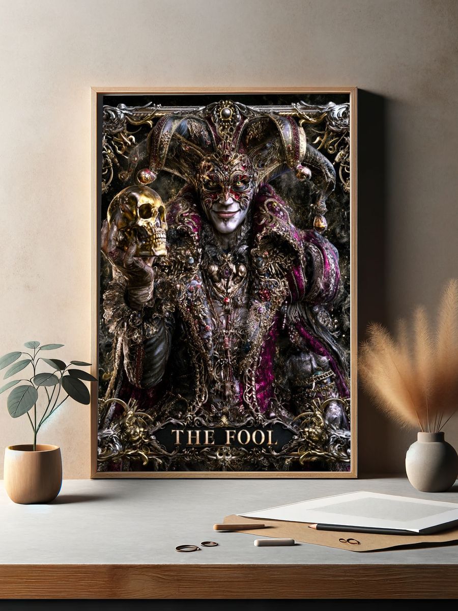The Fool Tarot Poster. — room view 2