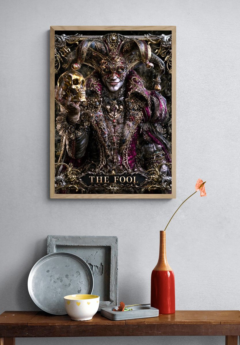 The Fool Tarot Poster. — room view 3