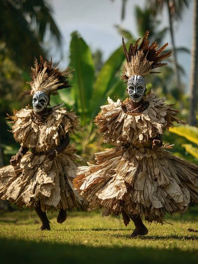 Traditional Dance in Nature — Photography Print. poster print