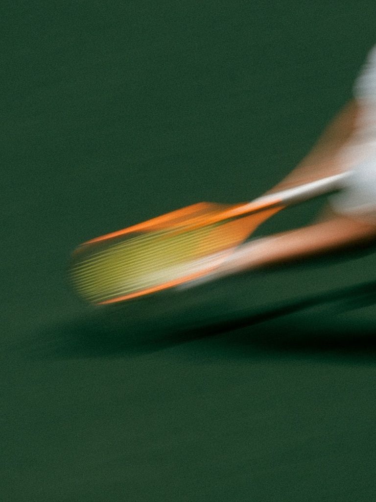 Tennis Motion Blur Photography Poster. poster detail