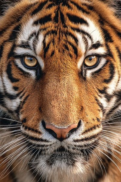 Tiger Portrait Photography Poster. poster