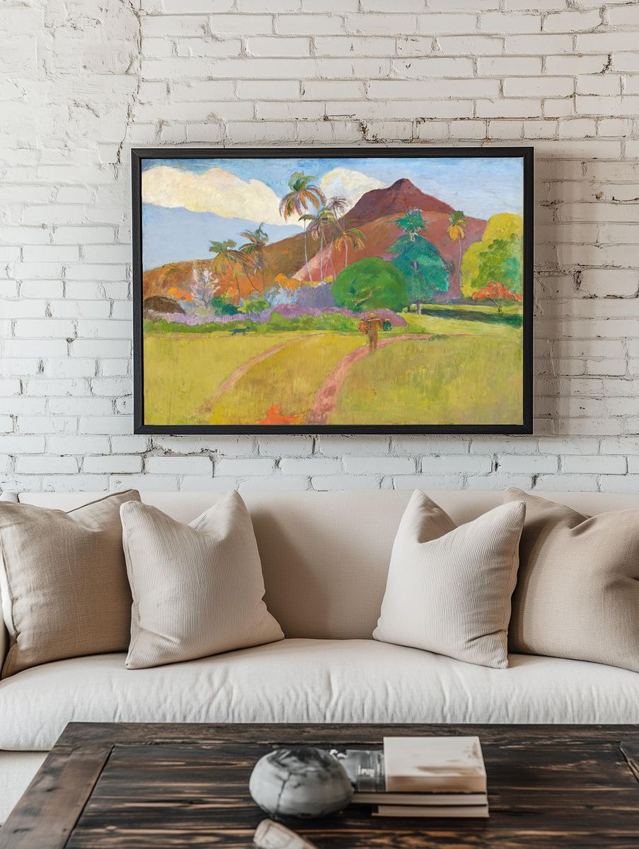 Paul Gauguin 's Tahitian Landscape. — room view 1