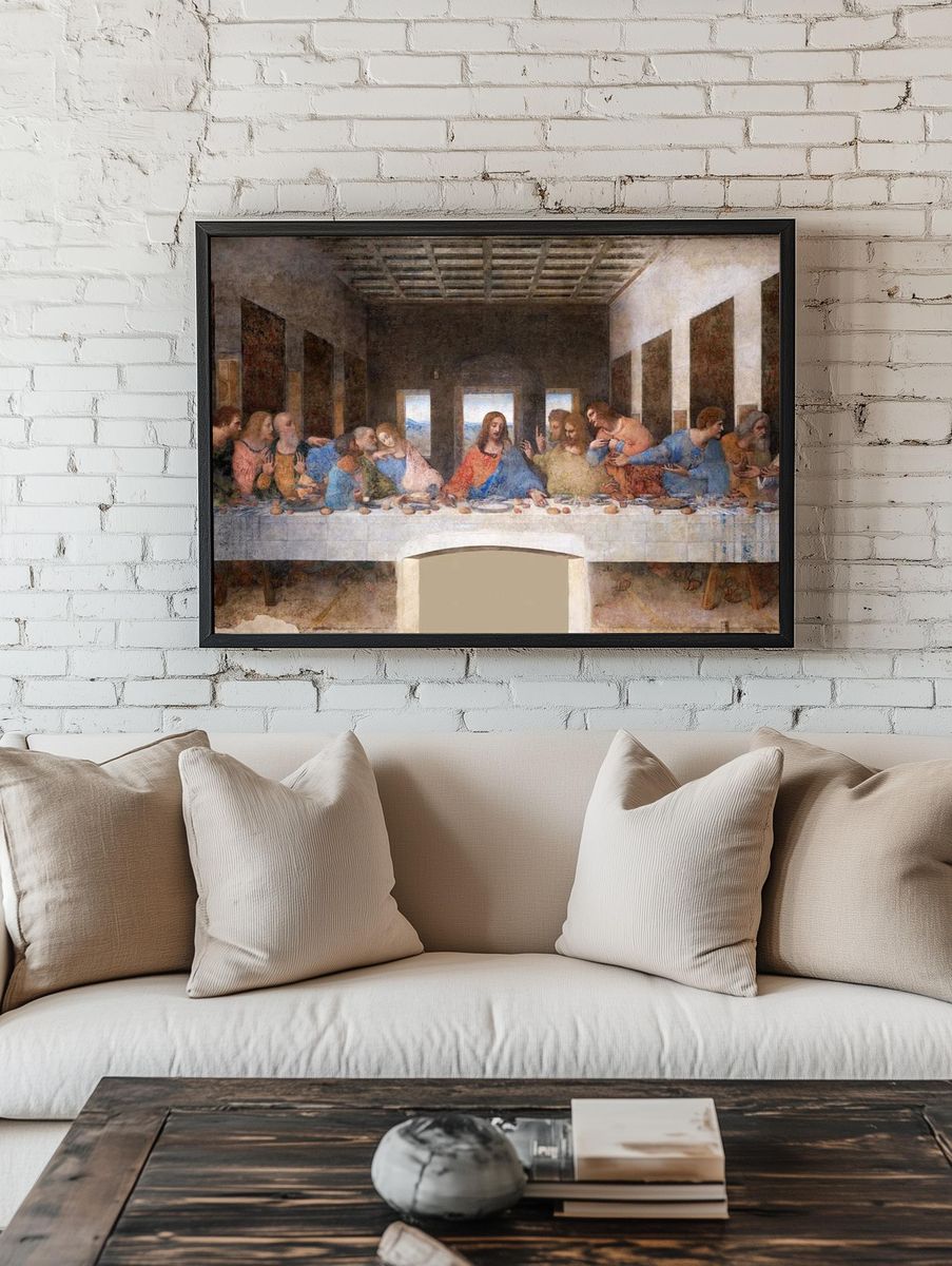 The Last Supper — Fine Art Print room preview