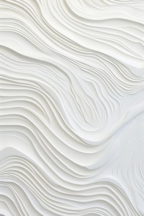 Textured Waves — Minimalist Print.