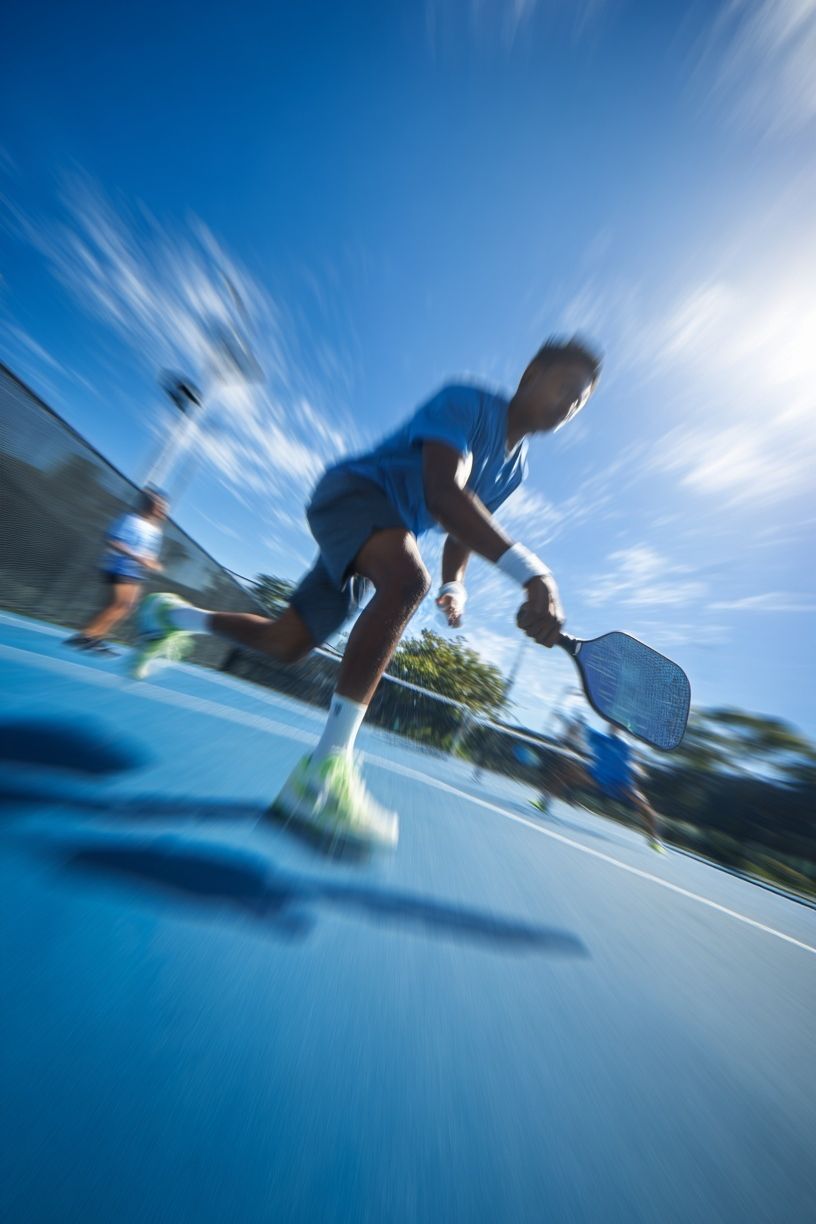 Dynamic Tennis Action Poster. poster — sport art