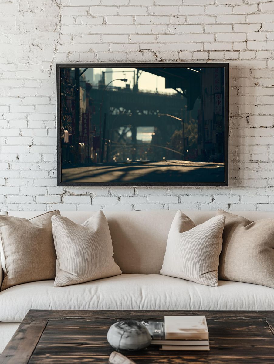 Tokyo Alleyway Photography Poster. room preview