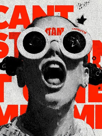 Can't Stop Me — Typography Print. poster print