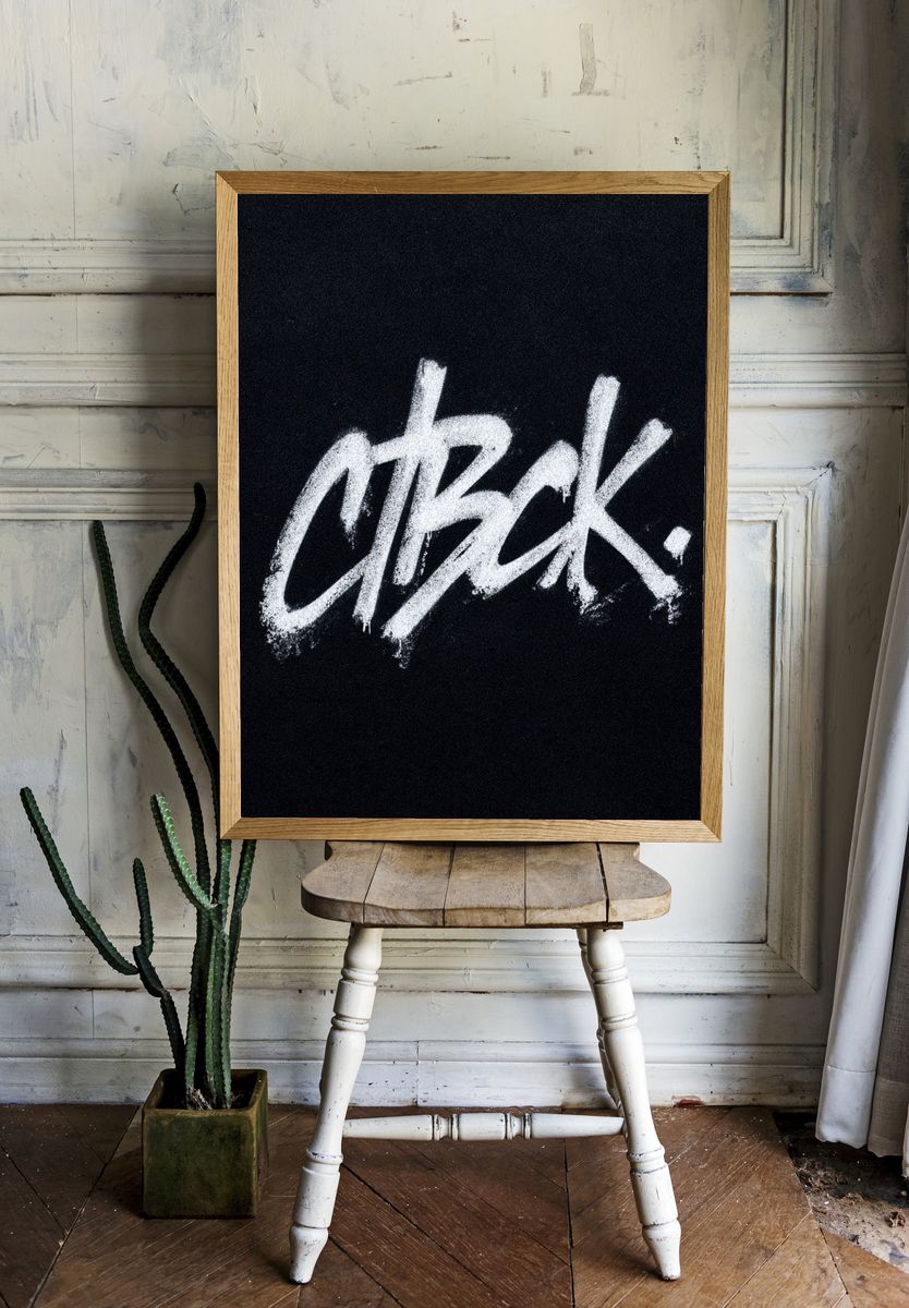 CTBCK — Typography Print room preview