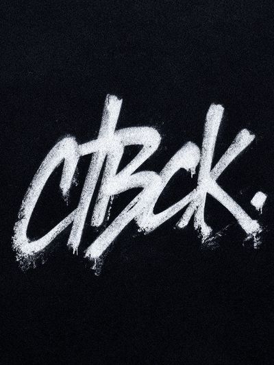 CTBCK — Typography Print