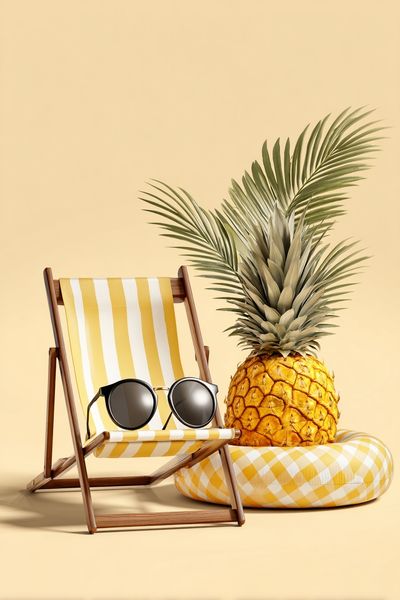 Tropical Vibes — Summer Print. poster