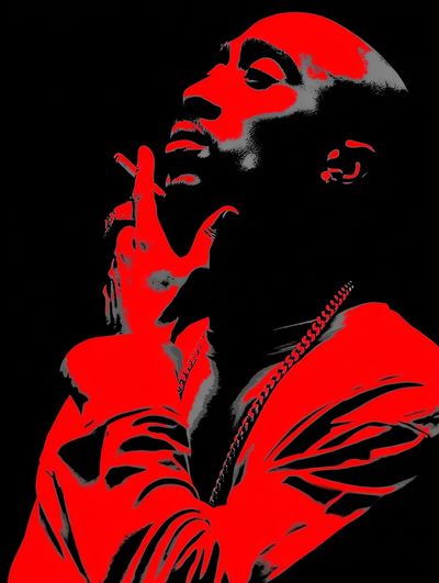 Tupac Shakur — Pop Art Print. poster