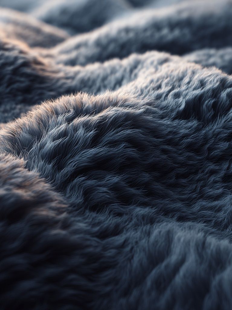 Textured Waves — Abstract Print.