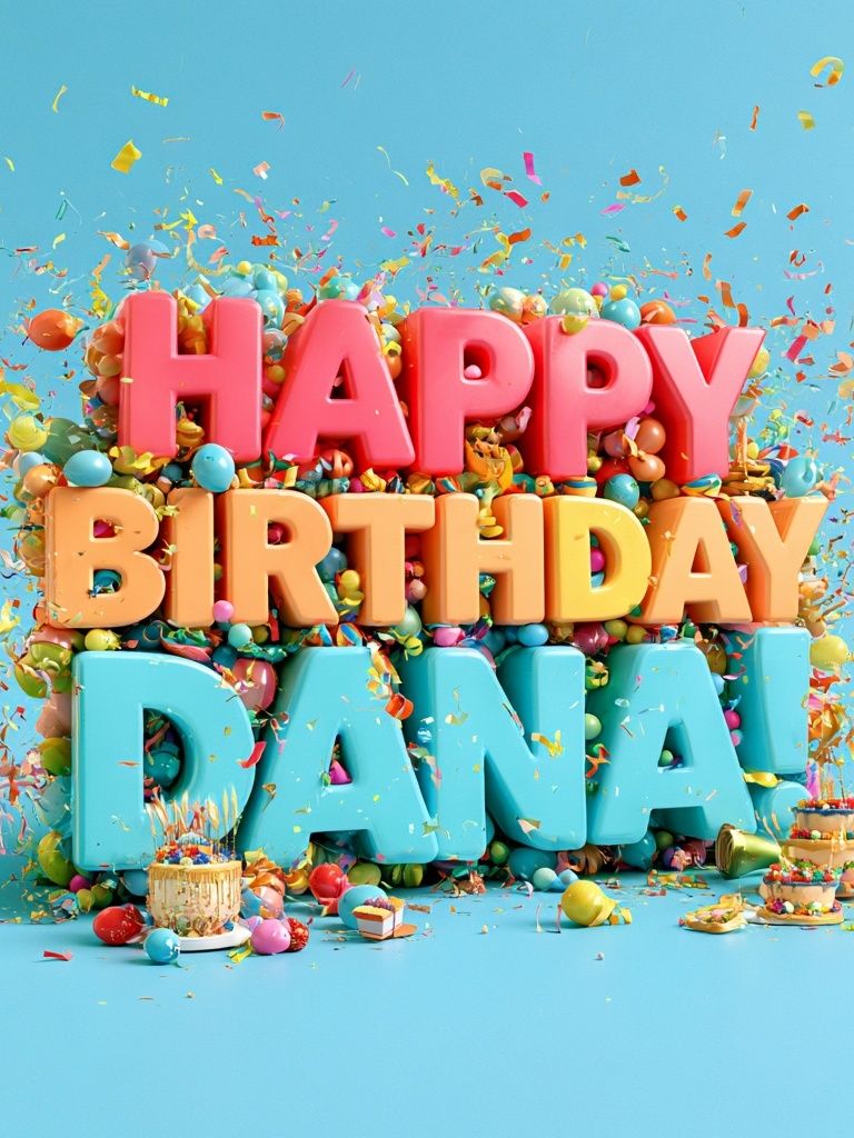 Happy Birthday Party Typography Poster. poster detail