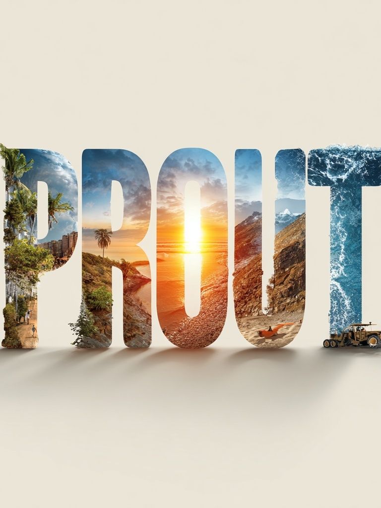 Proud Typography Poster. poster detail